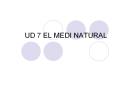 UD 7 EL MEDI NATURAL PowerPoint PPT Presentation