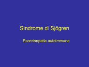 Sindrome di Sj