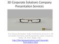 3D Corporate Solutions Company Presentation Services PowerPoint PPT Presentation