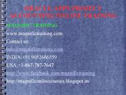 Oracle Apps Project Accounting Online Training in CANADA