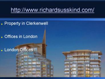 Offices in Clerkenwell