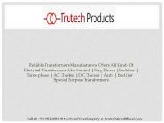 Transformers Manufacturers Pune