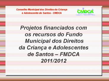 Apresente um Novo Produto