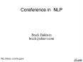 Coreference in NLP PowerPoint PPT Presentation
