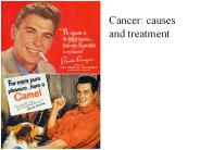Cancer: causes and treatment