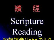 Scripture Reading