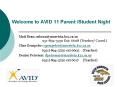 Welcome to AVID 11 Parent /Student Night PowerPoint PPT Presentation