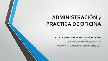 ADMINISTRACI