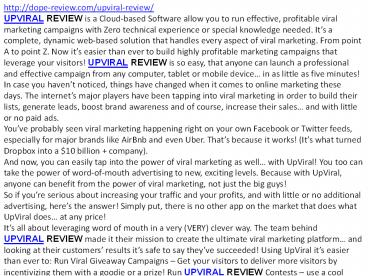 UPVIRAL review and bonus