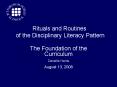 The Foundation of the Curriculum PowerPoint PPT Presentation