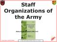 Staff Organizations of the Army PowerPoint PPT Presentation