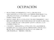 OCUPACI
