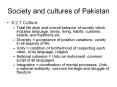 Society and cultures of Pakistan PowerPoint PPT Presentation