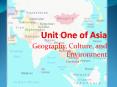 Unit One of Asia PowerPoint PPT Presentation