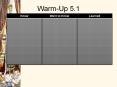 Warm-Up 5.1 PowerPoint PPT Presentation
