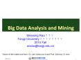 Big Data Analysis and Mining PowerPoint PPT Presentation