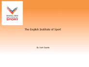 The English Institute of Sport