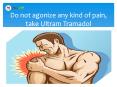 Do not agonize any kind of pain, take ultram tramadol PowerPoint PPT Presentation