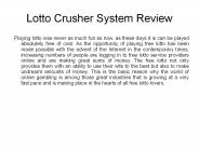 Four Introductory Steps To Lotto Jackpot