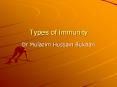 Types of Immunity PowerPoint PPT Presentation
