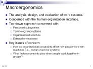 Macroergonomics
