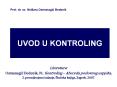 UVOD U KONTROLING PowerPoint PPT Presentation