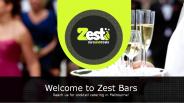 Mobile Cocktail Bar Melbourne - Zest Bars and Drinks