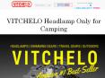 VITCHELO Headlamp Only for Camping PowerPoint PPT Presentation