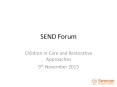 SEND%20Forum PowerPoint PPT Presentation
