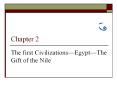 The first Civilizations PowerPoint PPT Presentation