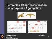Hierarchical Shape Classification Using Bayesian Aggregation