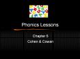 Phonics Lessons PowerPoint PPT Presentation