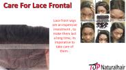Care For Lace Frontal