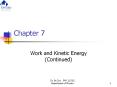 Work and Kinetic Energy (Continued) PowerPoint PPT Presentation