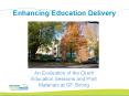 Enhancing Education Delivery PowerPoint PPT Presentation