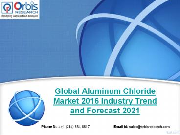 2016-2021 World Aluminum Chloride Industry Report