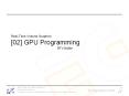 Real-Time Volume Graphics [02] GPU Programming PowerPoint PPT Presentation