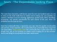 Sears - The Dependable looking Place PowerPoint PPT Presentation