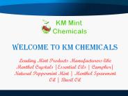 Menthol Crystals Manufacturers