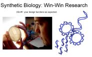 Synthetic Biology: Win-Win Research