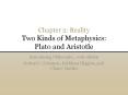 Two Kinds of Metaphysics: Plato and Aristotle PowerPoint PPT Presentation