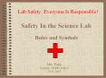 Safety In the Science Lab PowerPoint PPT Presentation