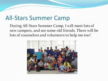 All-Stars Summer Camp