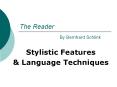 The Reader PowerPoint PPT Presentation