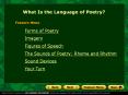 What Is the Language of Poetry? PowerPoint PPT Presentation