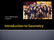 Introduction to Geometry