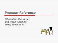 Pronoun Reference PowerPoint PPT Presentation