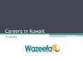 Careers in Kuwait @ Wazeefa1 PowerPoint PPT Presentation