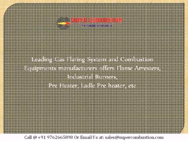 Gas Flaring System Manufacturers