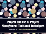 Project and Use of Project Management Tools and Techniques